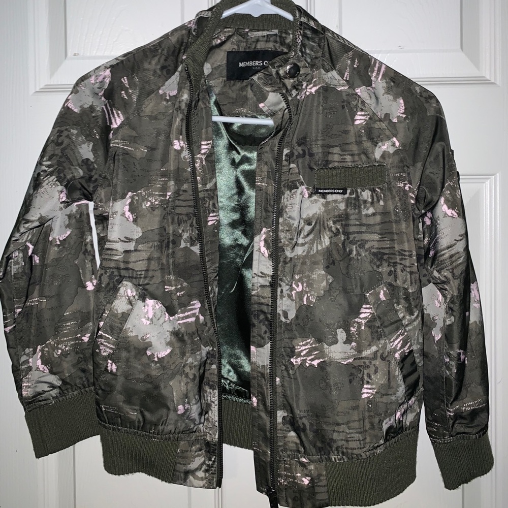 Members Only Jacket size 7 girls